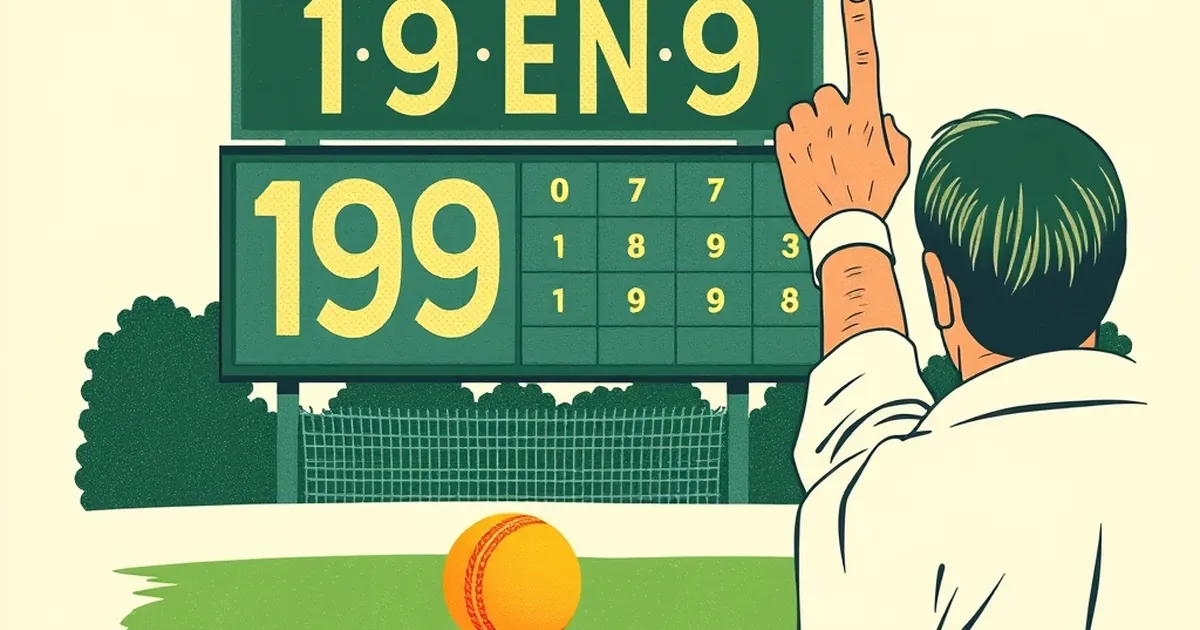Cricket Session Limits Trigger 2 Balls Before Over 20