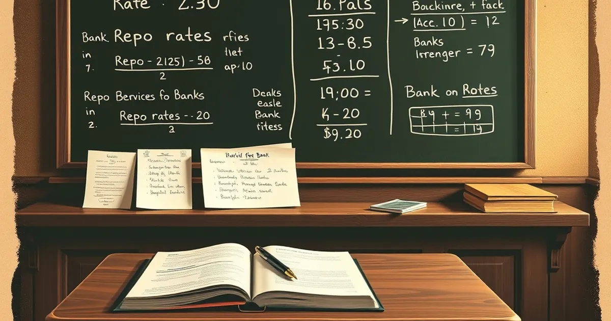 How Reserve Bank Repo Rate Decisions Filter Into Bank Exam Syllabi