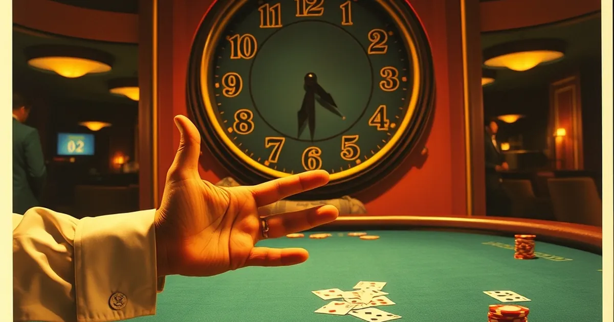 Poker Hand Review Delays Outlast Rebuy Decisions by 13 Minutes
