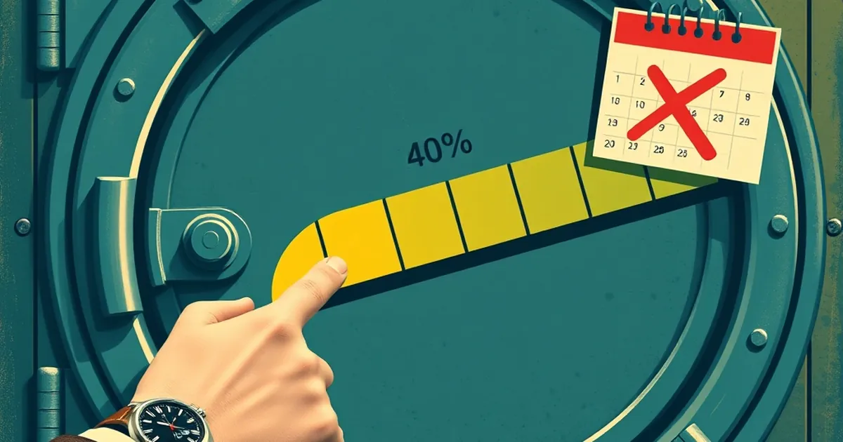 Progress Bars Delay FD Rollovers by 9 Days