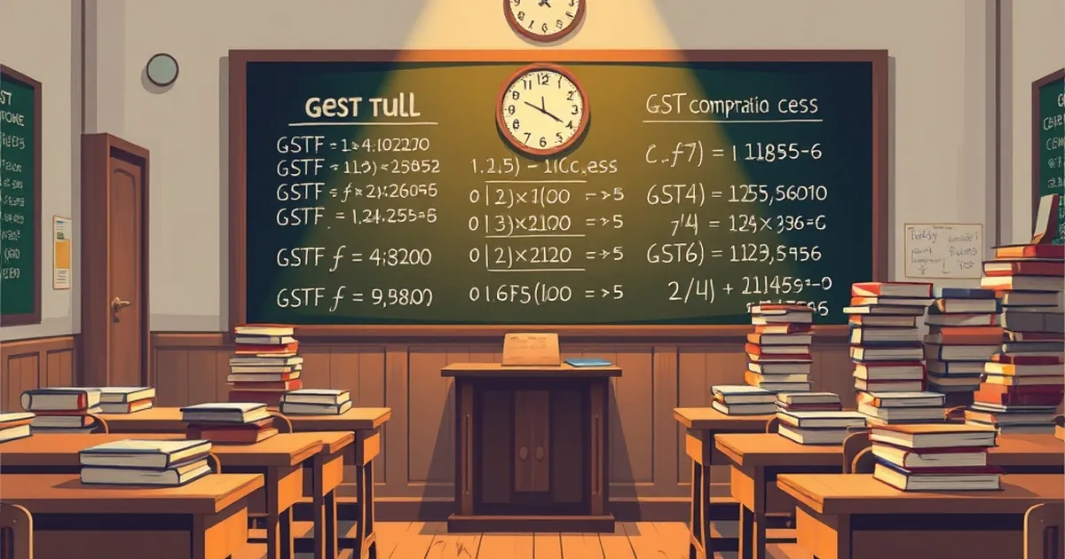 Why Indian Bank Exams Test GST Compensation Cess Mechanics