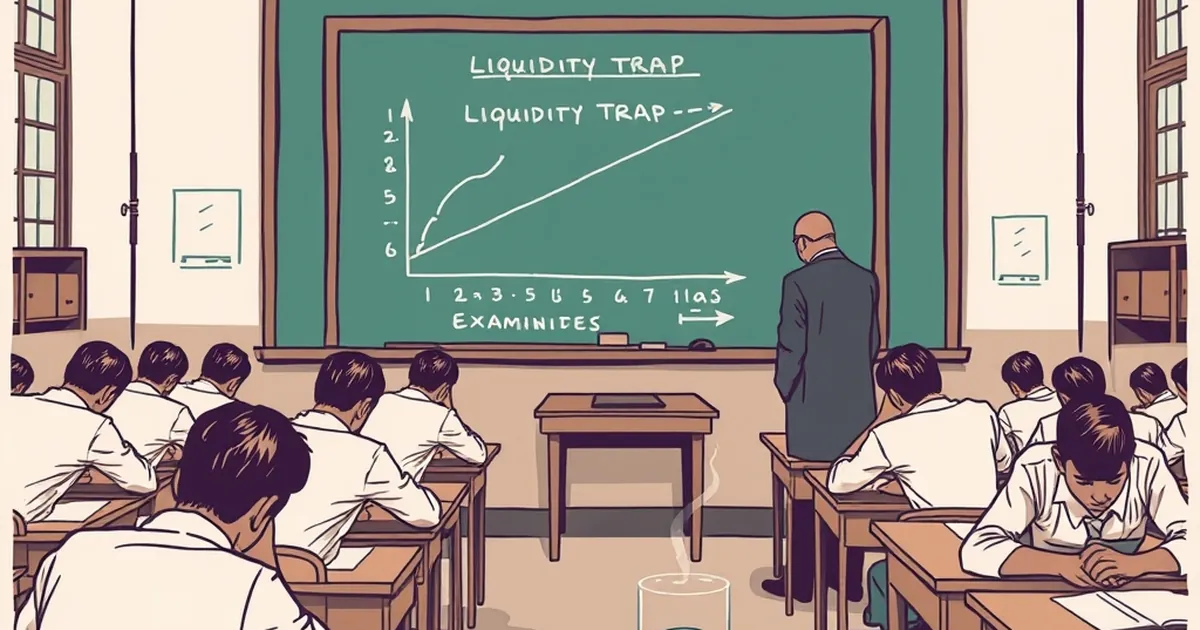 Why Indian Bank Exams Test Liquidity Trap Policy Mechanics