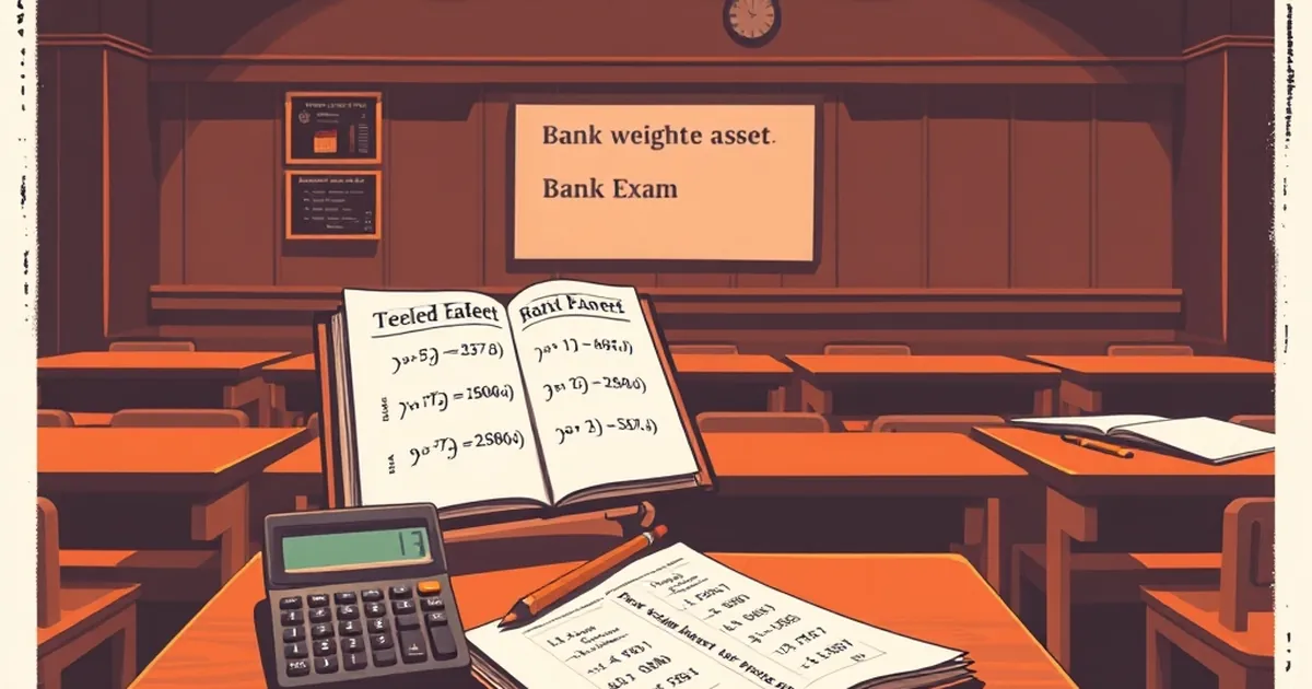 Why Indian Bank Exams Test Risk-Weighted Asset Calculation Mechanics