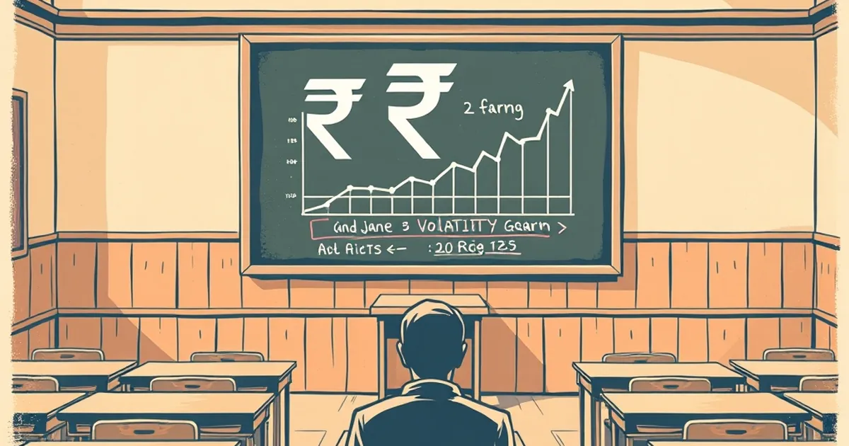 Why Indian Bank Exams Test Rupee Volatility and Forex Intervention Mechanics